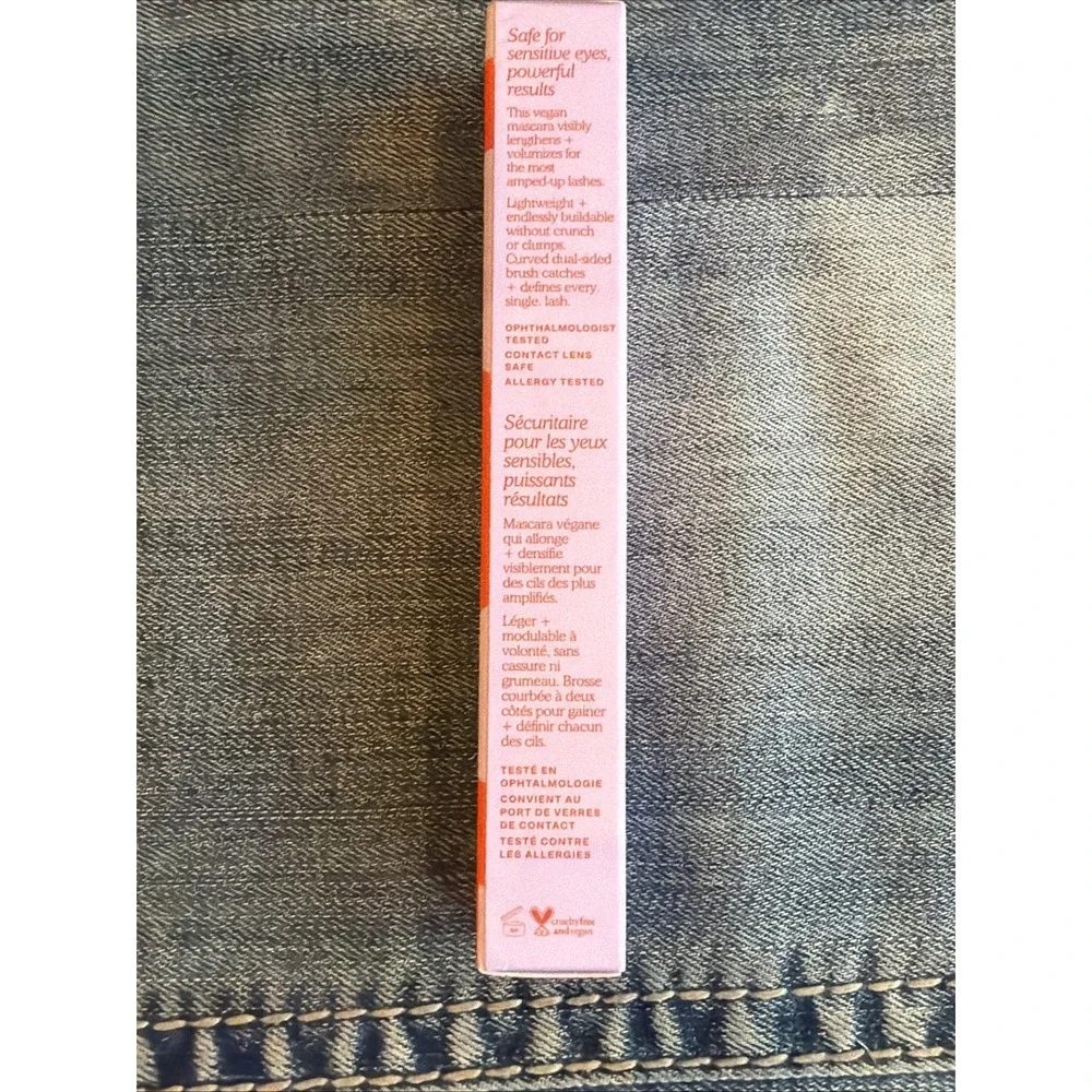 Tower 28 Make Waves Mascara Jet Black 8.5 mL / 0.29 fl oz Curl, Lift & Define